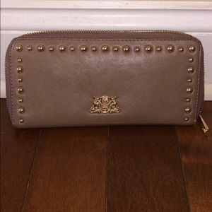 Juicy couture brown leather wallet